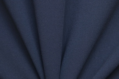 Костюмная ткань с вискозой "Бриджит", 210 гр/м2, шир.150см, цвет т.синий - купить в Альметьевске. Цена 564.96 руб.