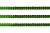Пайетки "ОмТекс" на нитях, SILVER-BASE, 6 мм С / упак.73+/-1м, цв. 4 - зеленый - купить в Альметьевске. Цена: 484.77 руб.