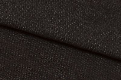 Ткань джинсовая №96, 160 гр/м2, шир.148см, цвет чёрный - купить в Альметьевске. Цена 350.42 руб.