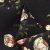 Плательная ткань "Фламенко" 3.1, 80 гр/м2, шир.150 см, принт растительный - купить в Альметьевске. Цена 239.03 руб.