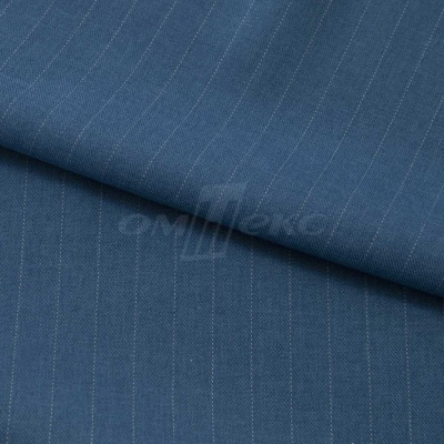 Костюмная ткань "Жаклин", 188 гр/м2, шир. 150 см, цвет серо-голубой - купить в Альметьевске. Цена 430.84 руб.