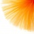 Фатин матовый 16-127, 12 гр/м2, шир.300см, цвет оранжевый - купить в Альметьевске. Цена 96.31 руб.