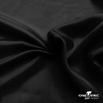 Ткань подкладочная Таффета 190Т, Middle, BLACK, 53 г/м2, шир.150 см   - купить в Альметьевске. Цена 35.50 руб.