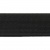 Резинка 25 мм Тканая, 13,75 гр/п.м, (бобина 25 +/-0,5 м) - черная  - купить в Альметьевске. Цена: 11.67 руб.