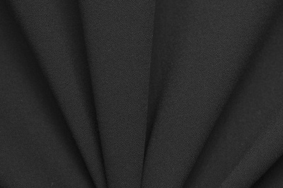 Костюмная ткань с вискозой "Бриджит", 210 гр/м2, шир.150см, цвет чёрный - купить в Альметьевске. Цена 570.73 руб.