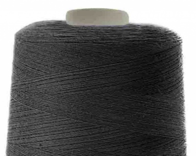 Швейные нитки (армированные) 28S/2, нам. 2 500 м, цвет чёрный - купить в Альметьевске. Цена: 139.91 руб.