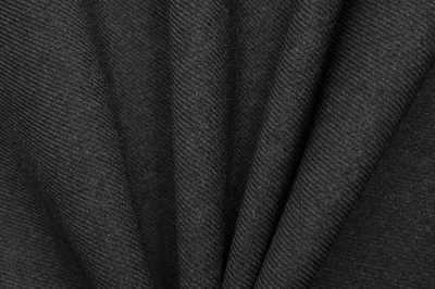 Ткань костюмная 25505 2003, 265 гр/м2, шир.150см, цвет т.серый - купить в Альметьевске. Цена 418.73 руб.