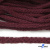 Шнур плетеный d-6 мм круглый, 70% хлопок 30% полиэстер, уп.90+/-1 м, цв.1070-бордовый - купить в Альметьевске. Цена: 588 руб.